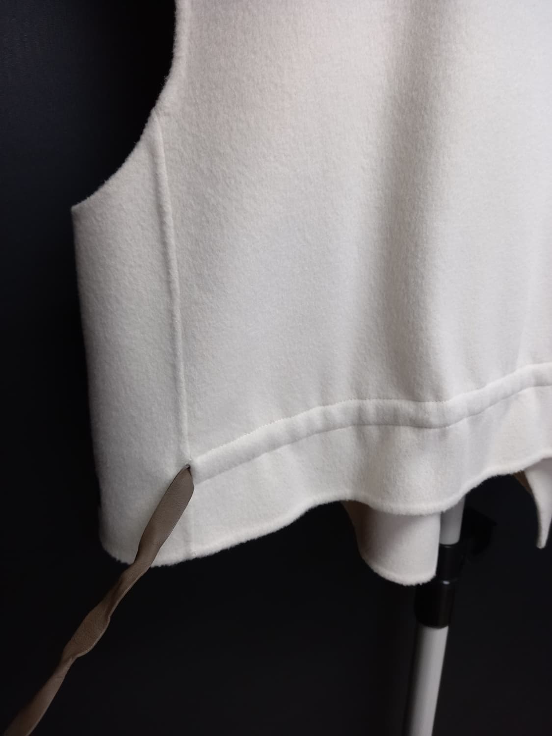 새 BABARA 바바라 춘추동 핸드메이드 숏 베스트 F 상품이미지5