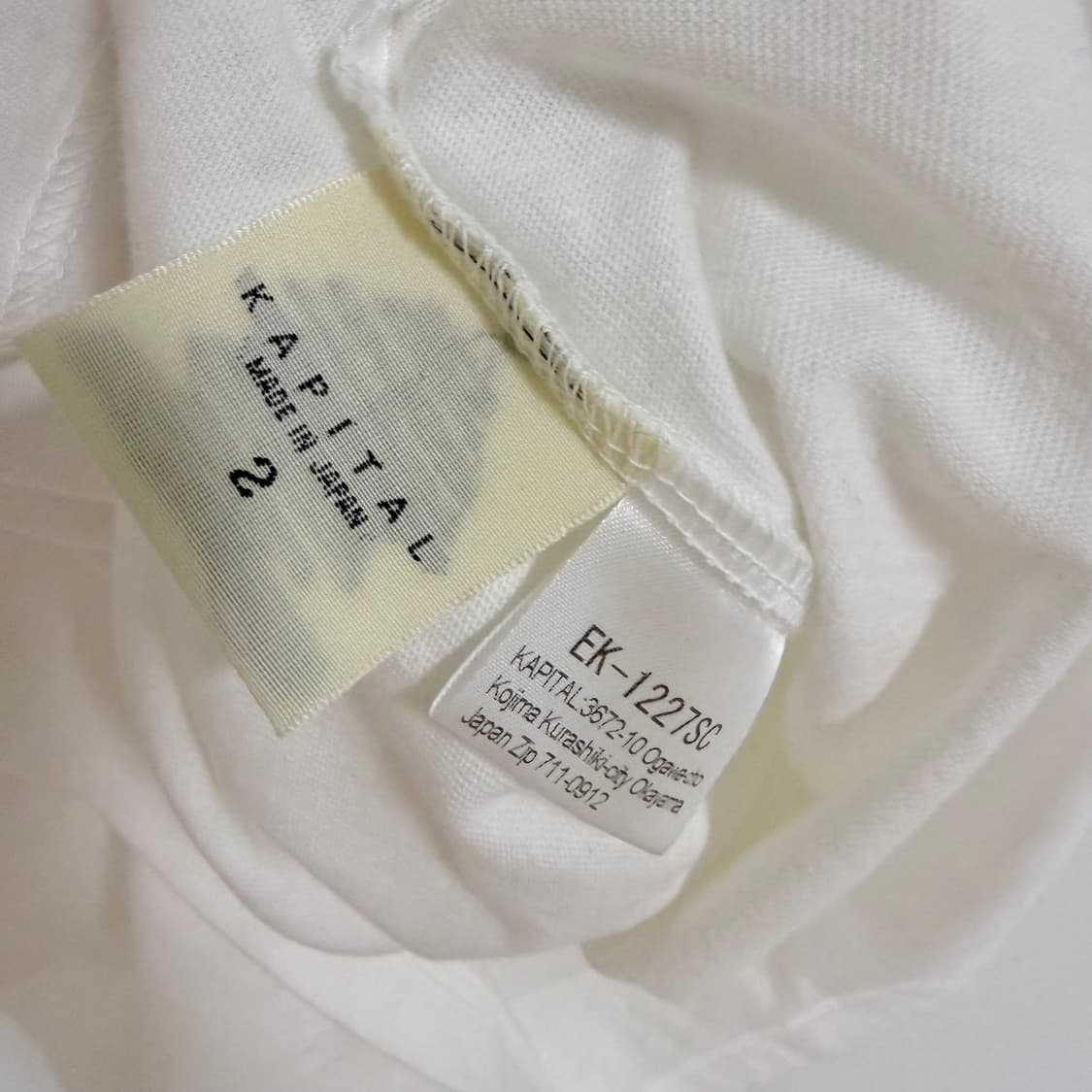 [2] 캐피탈 반팔 티셔츠 새상품 상품이미지7