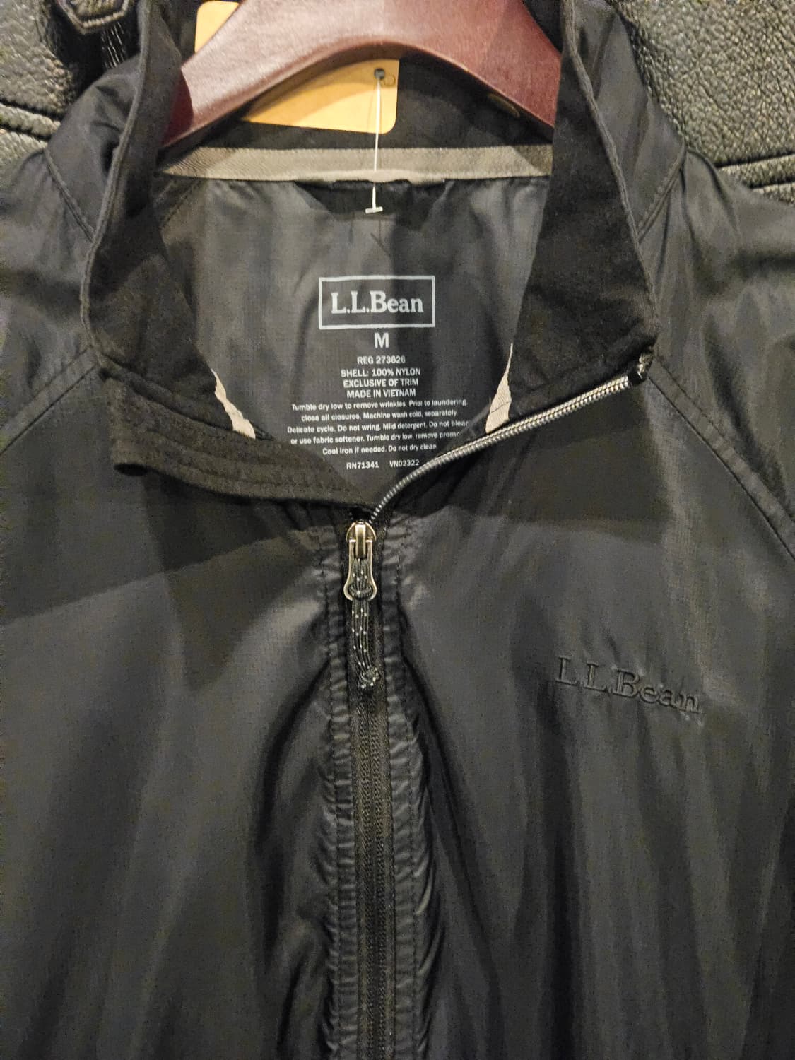 🧥 L.L.Bean 나일론 집업 자켓 / M 상품이미지4