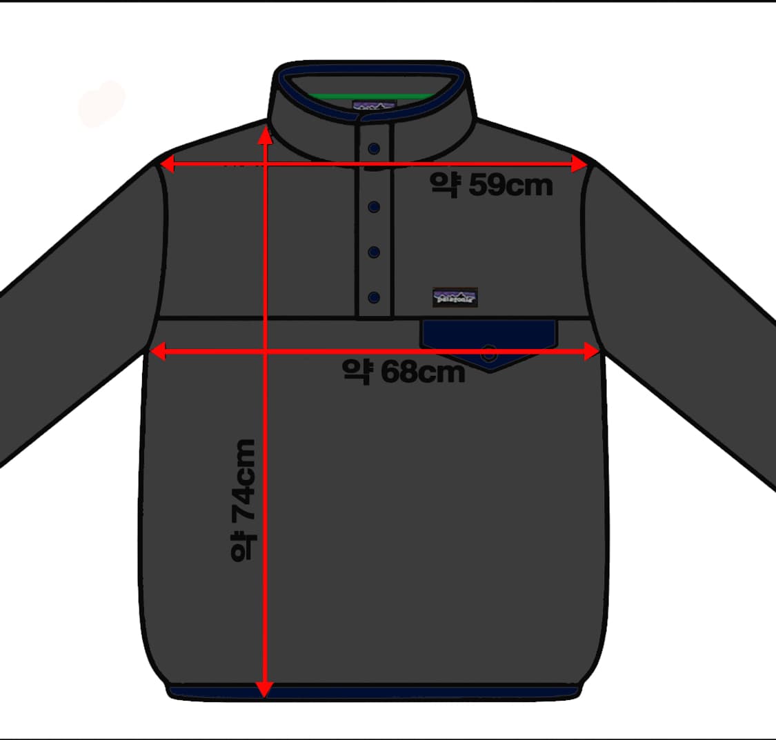 파타고니아 헤비웨이트 신칠라 풀오버 니켈 네이비 L
 상품이미지9