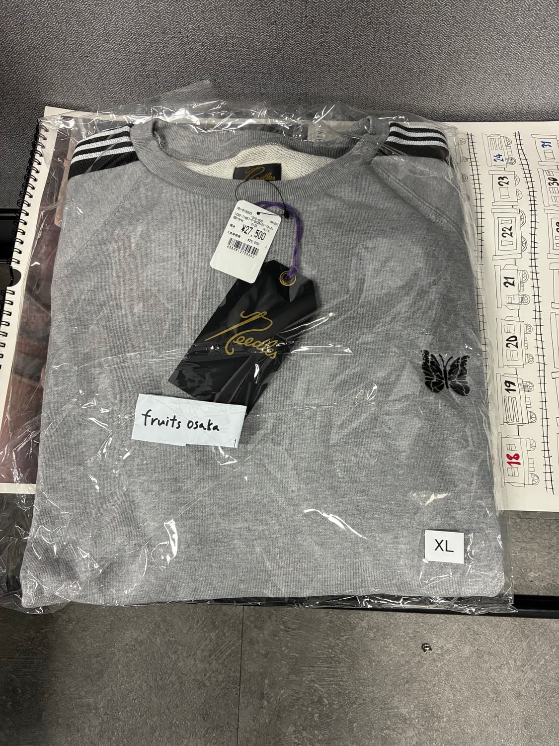 니들스 x BEAVER 코튼 크루 XL 상품이미지2