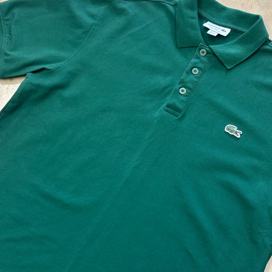 🫶🏻라코스테 그린 카라 short T-shirt🫶🏻 상품이미지2