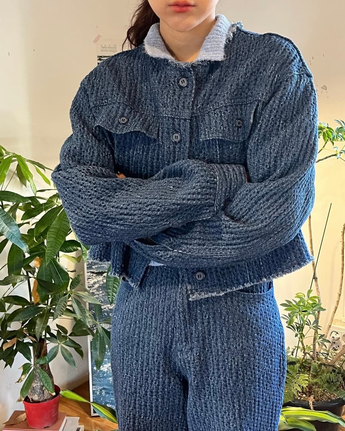 러브코드유 데님 셋업 (구매가 14만원) 상품이미지1
