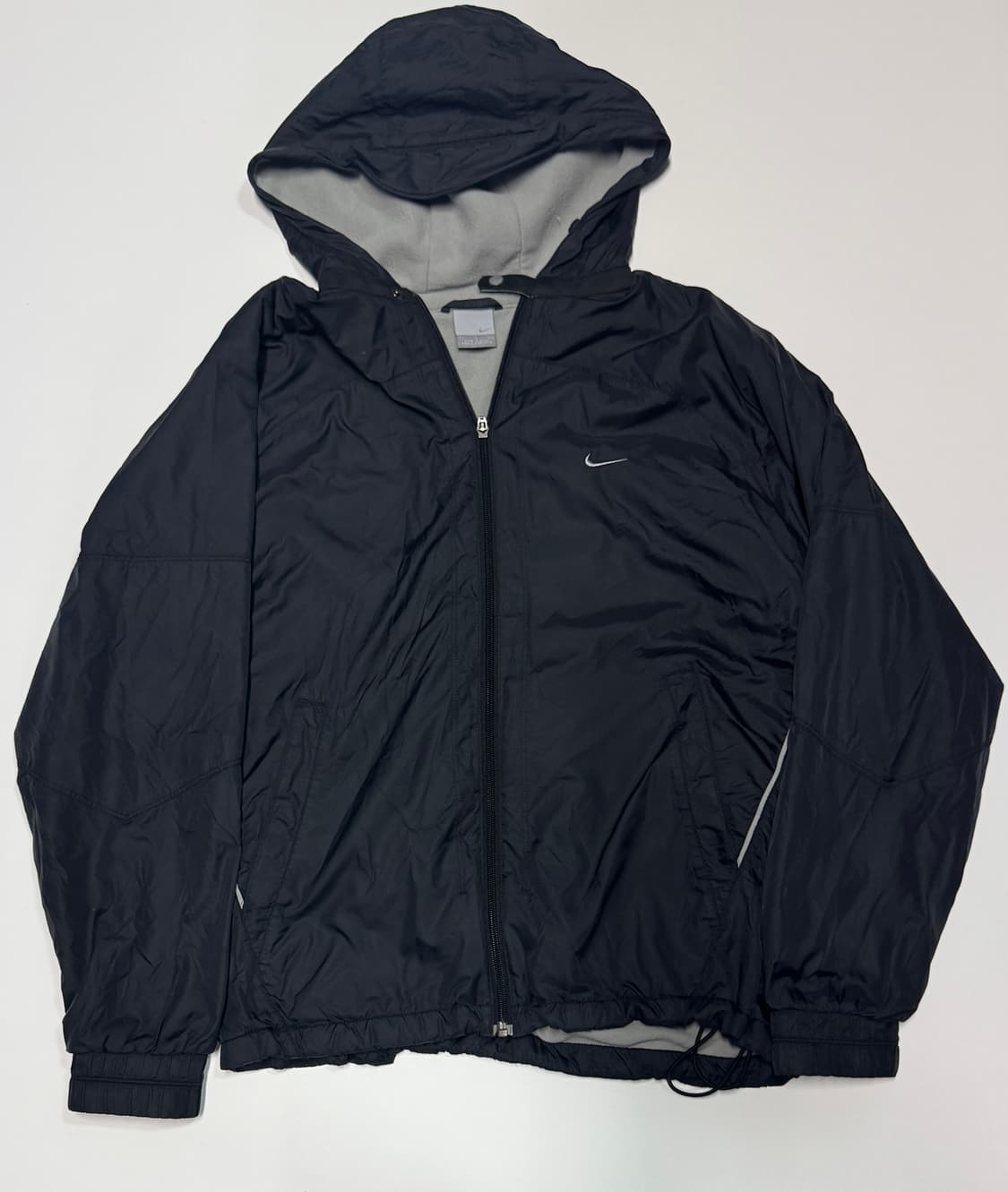 나이키 올드스쿨 스몰 스우시 나일론 후드 바람막이 L 상품이미지1