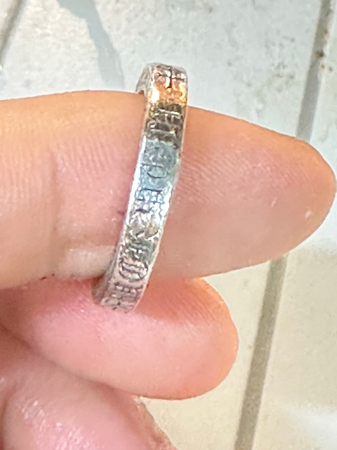 크롬하츠 퍽유링 13.5호 3mm 상품이미지5