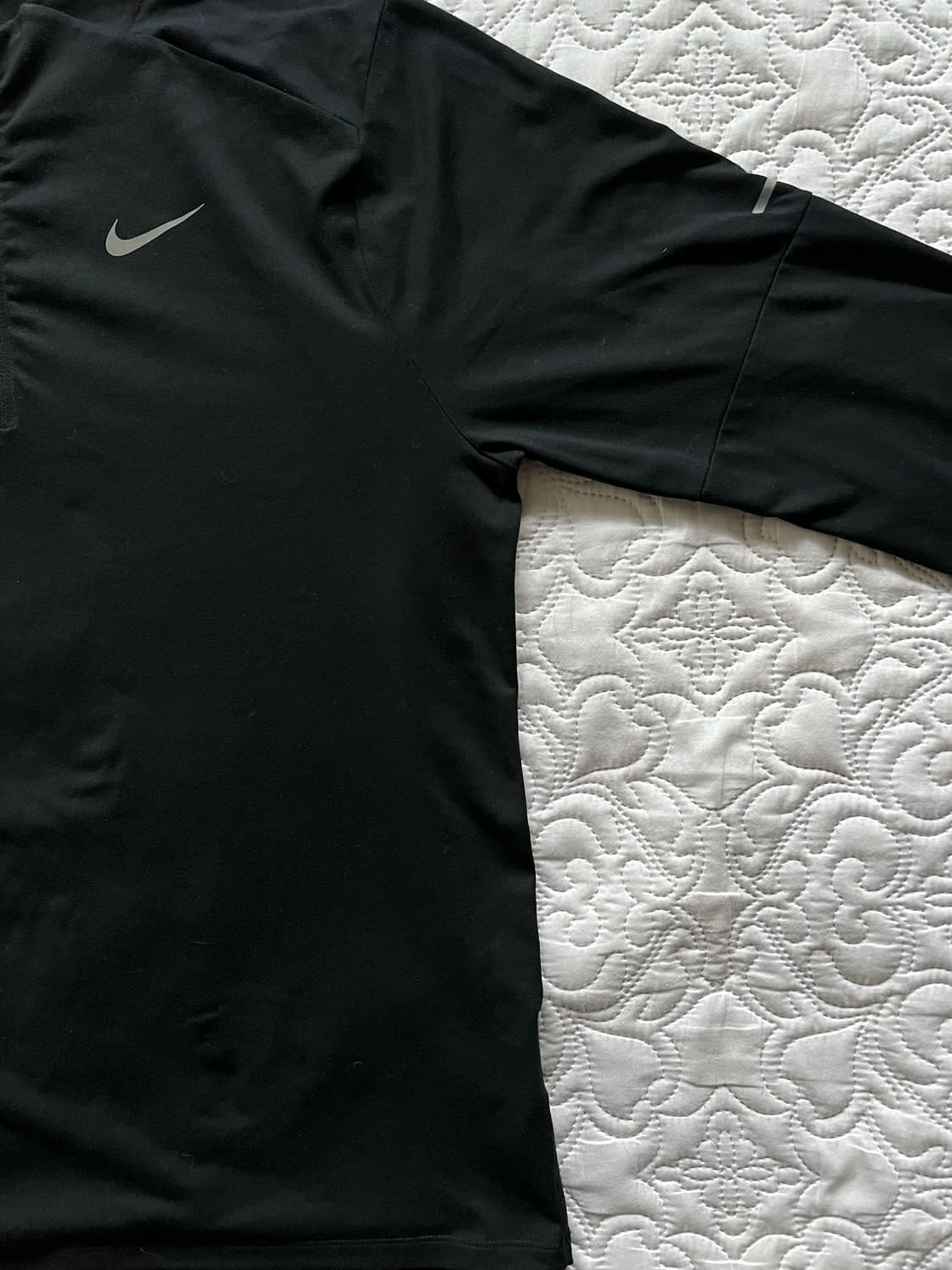 나이키 드라이 핏 엘리먼트 쿼터집 러닝 탑 M 상품이미지3