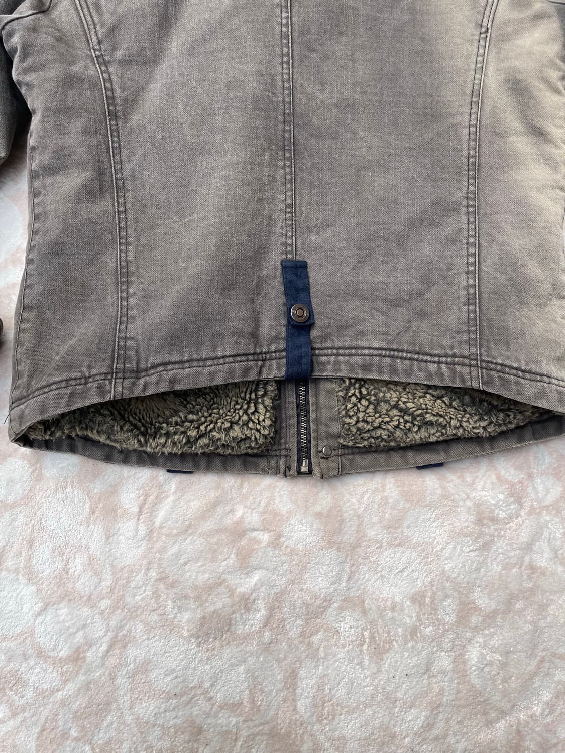 빈티지 y2k 그레이 쉐르파 자켓  상품이미지9