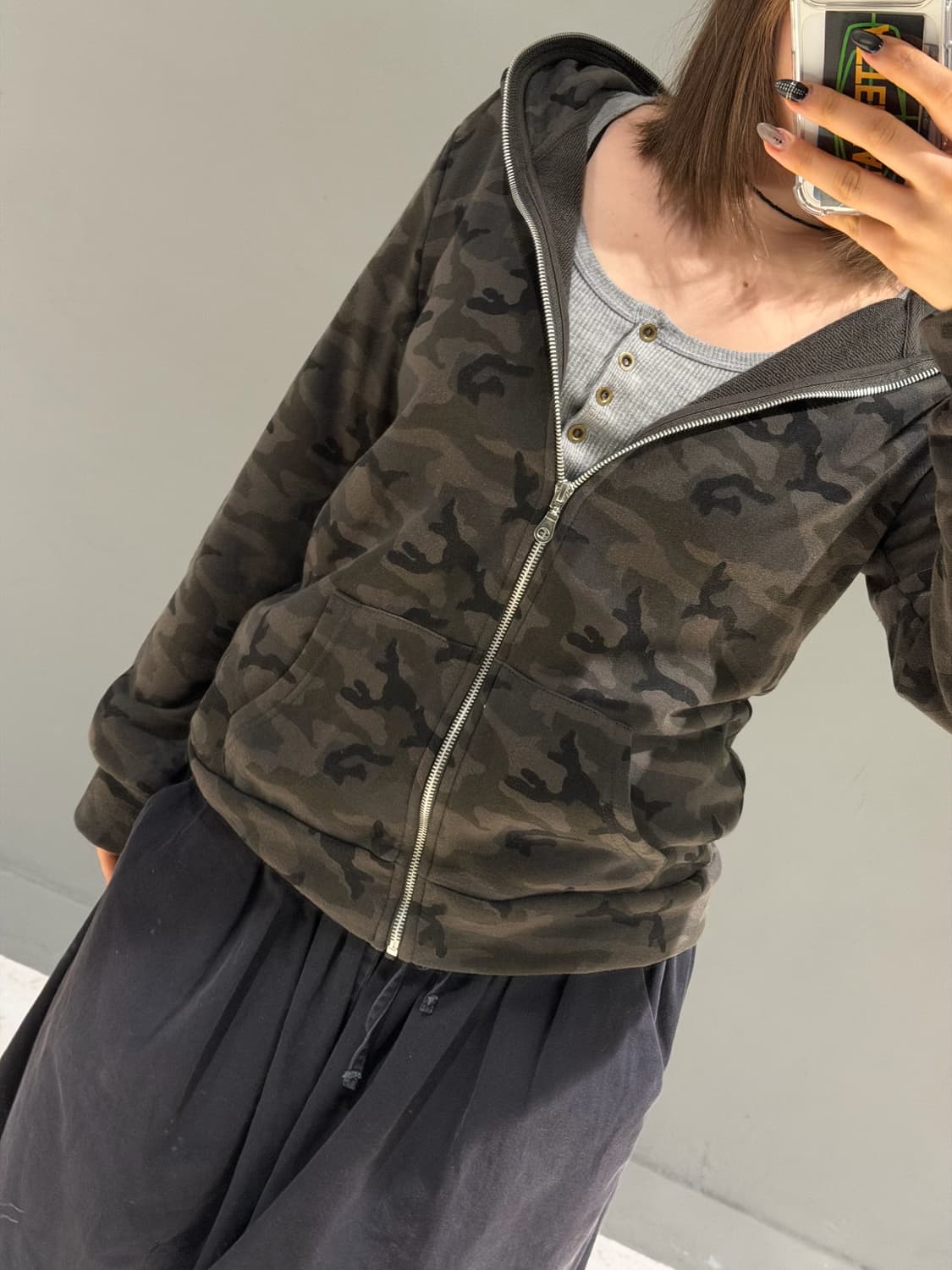 in the attic camo full zip-up 상품이미지4