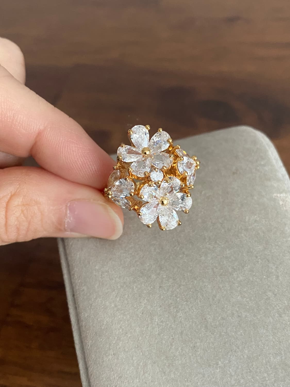 악세서리 큐빅 반지 상품이미지1