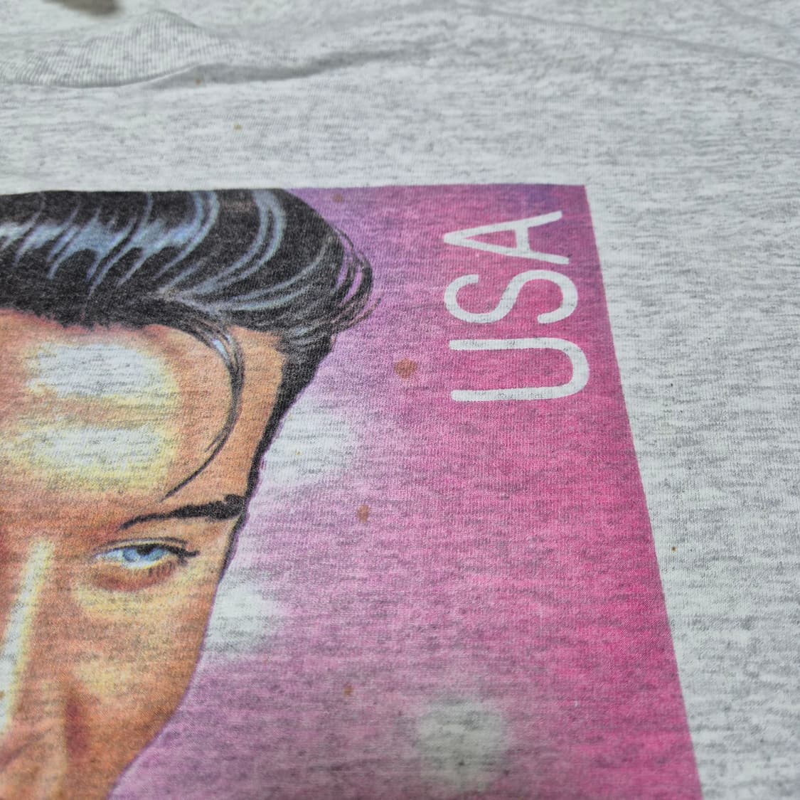 90s 엘비스 프레슬리 "RETURN TO SENDER" 싱글 티셔츠 상품이미지5