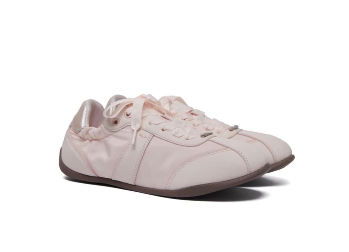 락피쉬웨더웨어 SCRUNCH FLAT SNEAKERS pink 245 상품이미지1