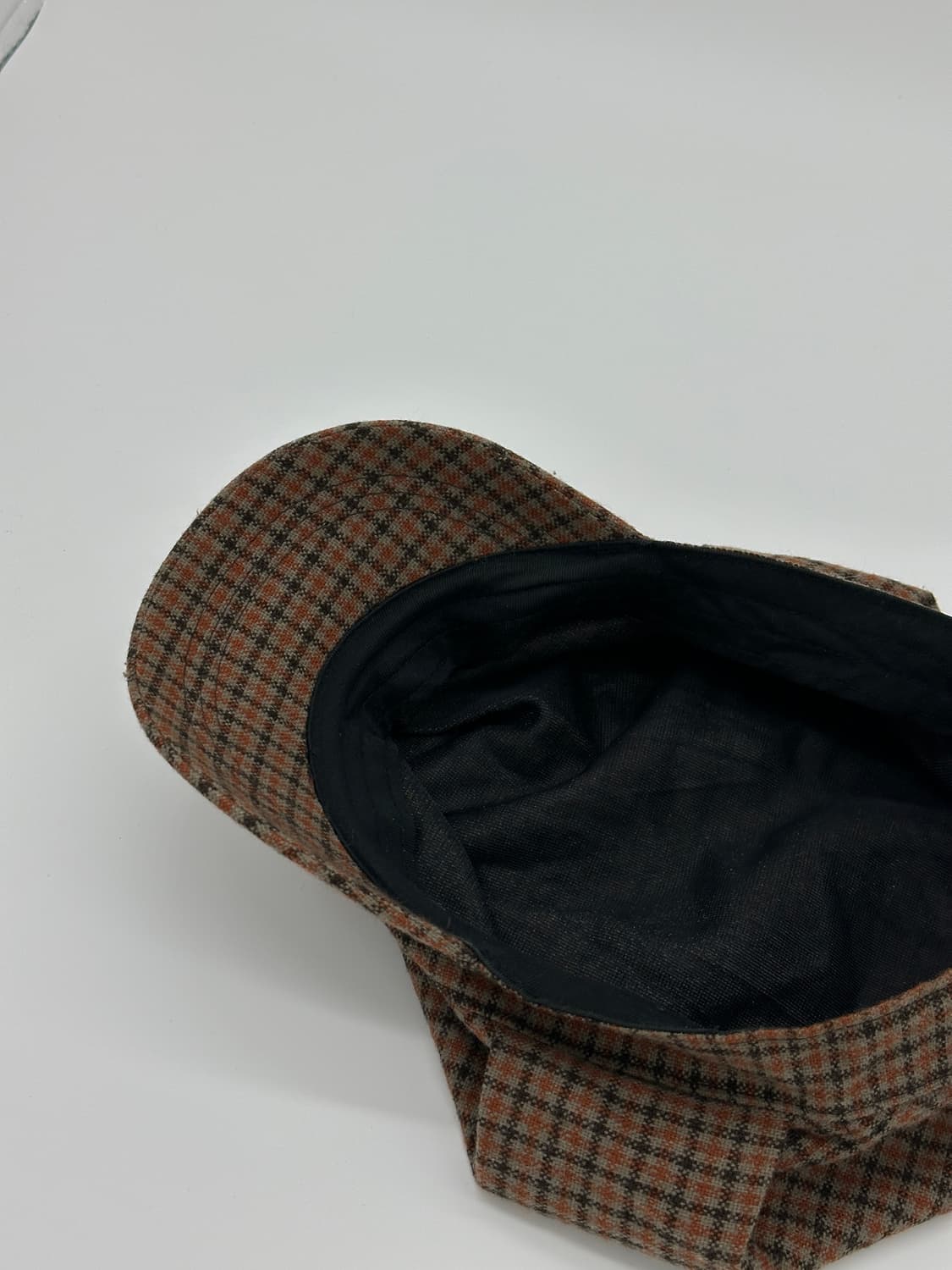 [M] 디키즈 체크 뉴스보이캡 헌팅캡 모자 빈티지 (일본판) 상품이미지5