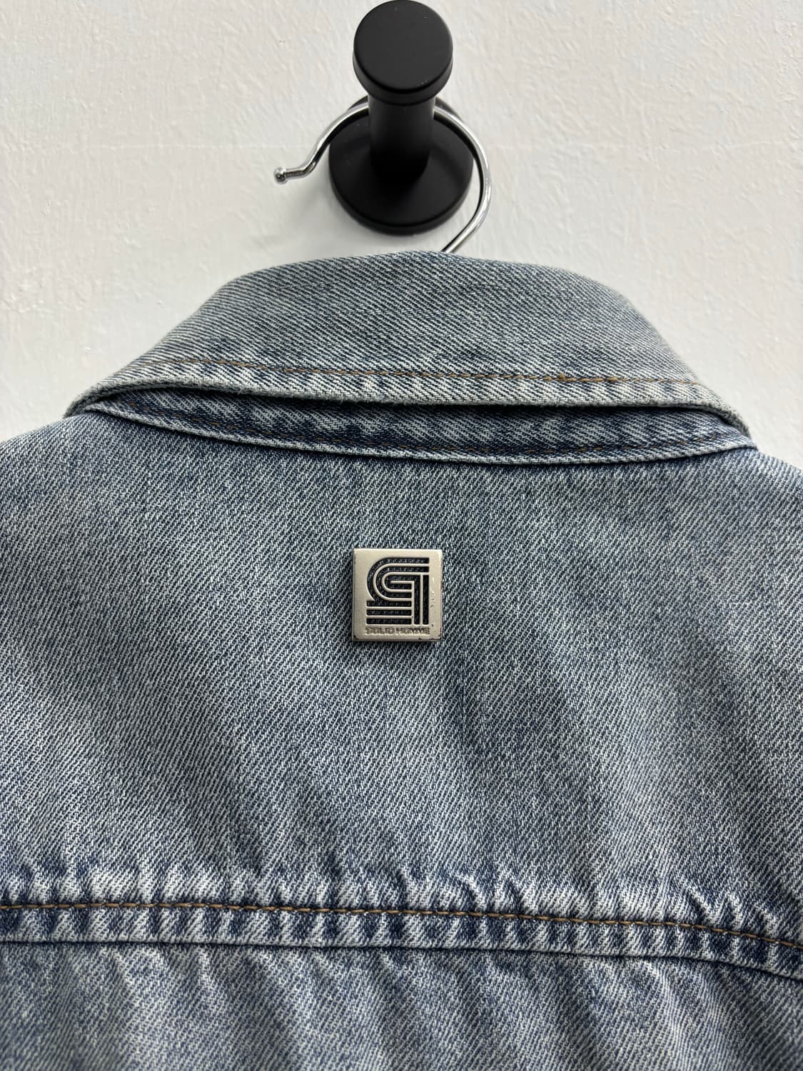 SOLID HOMME(솔리드옴므) 오버사이즈 데님 셔츠 자켓 상품이미지4