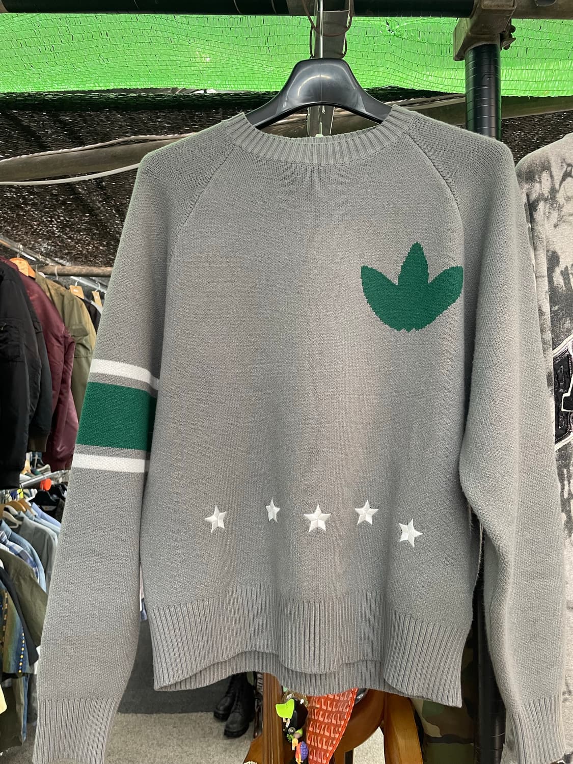 아디다스 오리지널 니트 맨투맨 상품이미지1