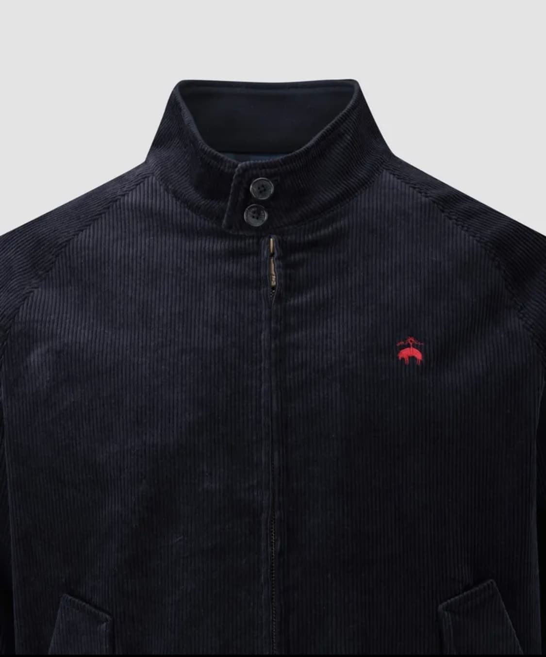 브룩스브라더스 코듀로이 헤링턴 점퍼(네이비) XL 상품이미지1