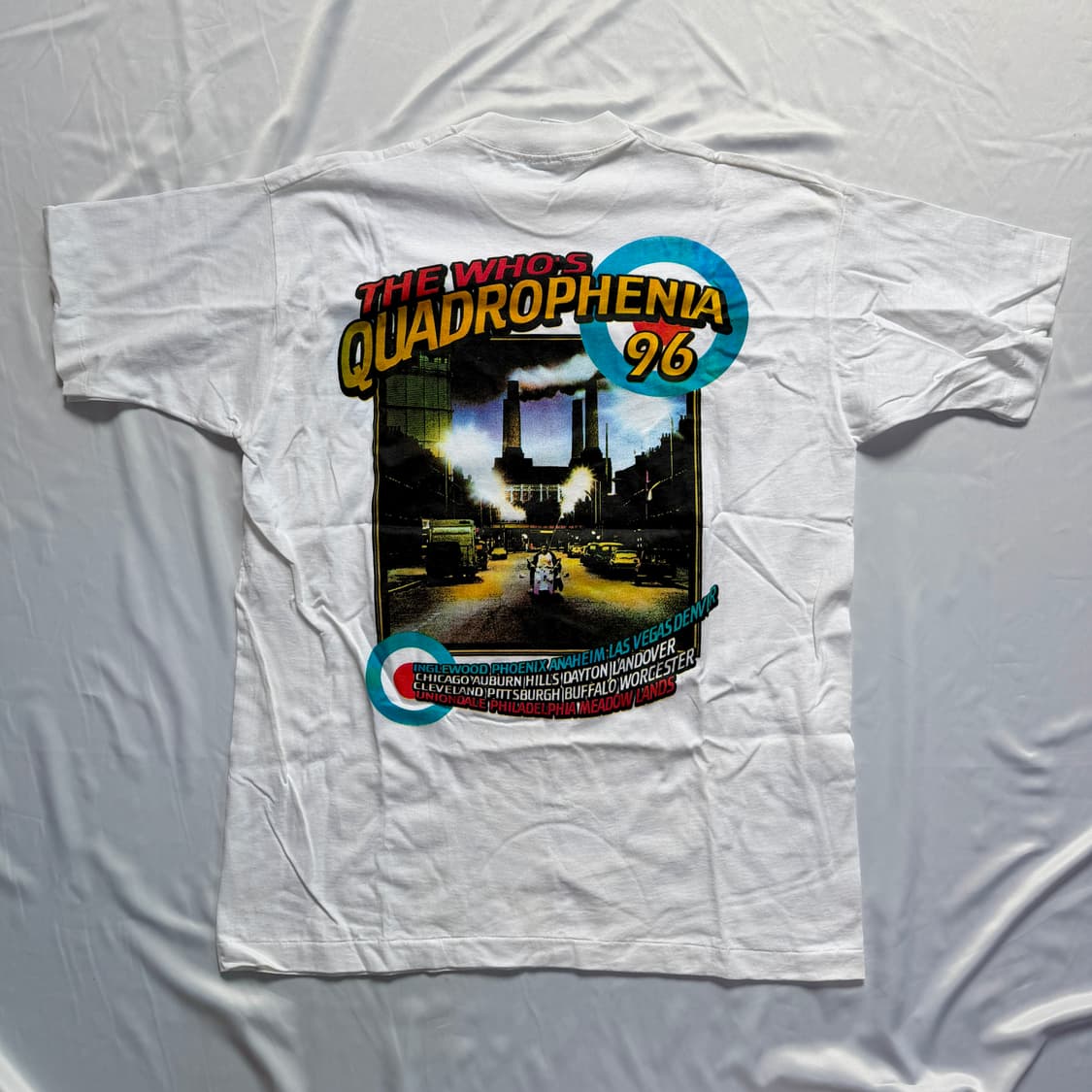 96‘ 더 후 Quadrophenia 투어 티셔츠 상품이미지2