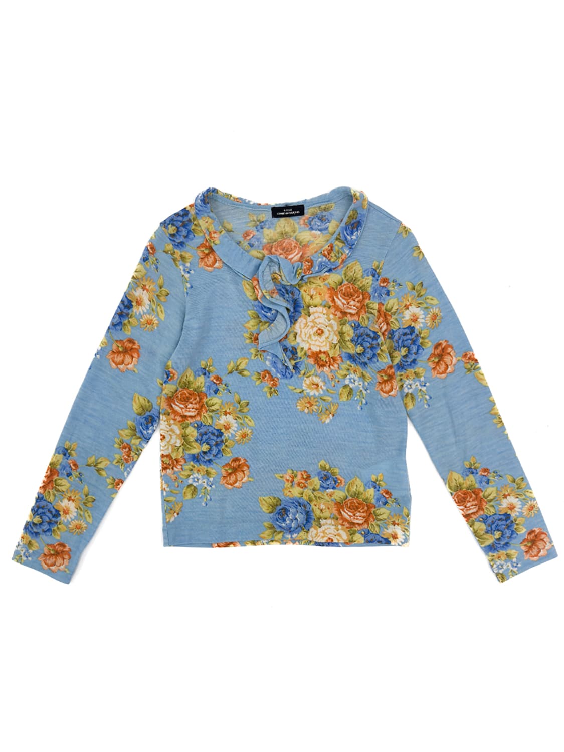 Tricot Comme des Garçons Floral Top/ Os 상품이미지1