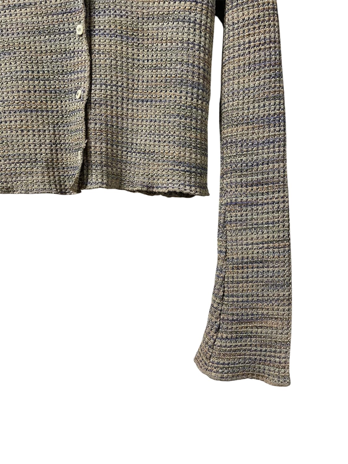 Mixed Knit Button Cardigan 상품이미지4