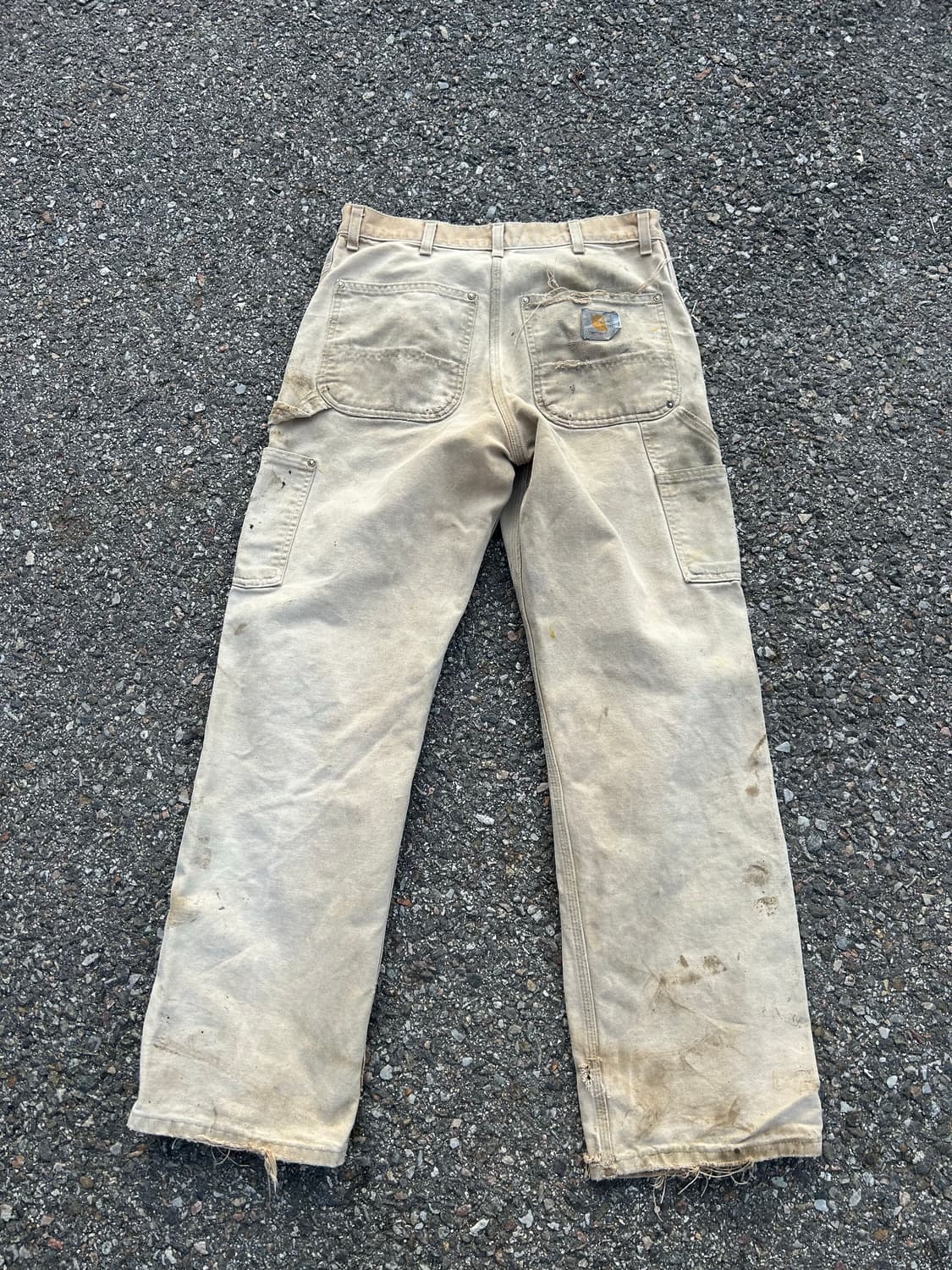 90‘s 빈티지 칼하트 B01 더블니 32in 상품이미지5