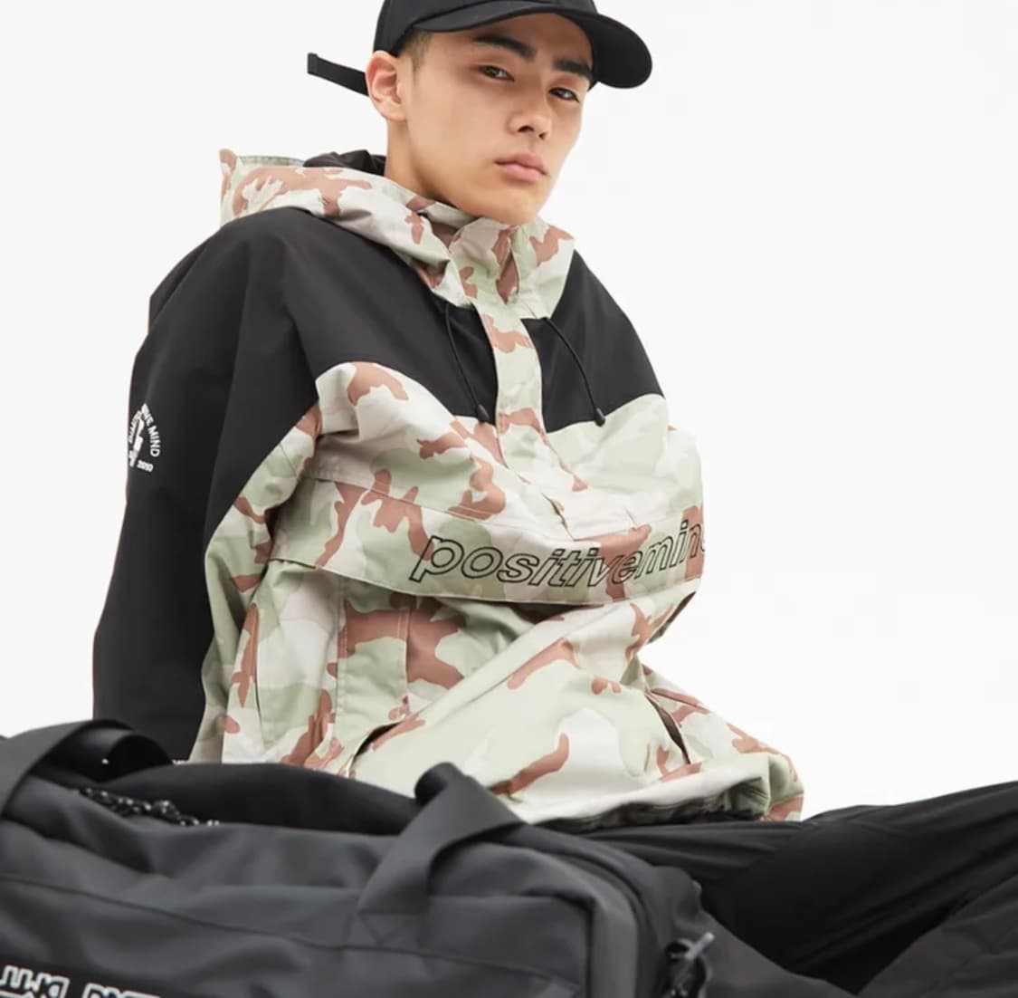 디미토 카모 구스 반집업 자켓 상품이미지1