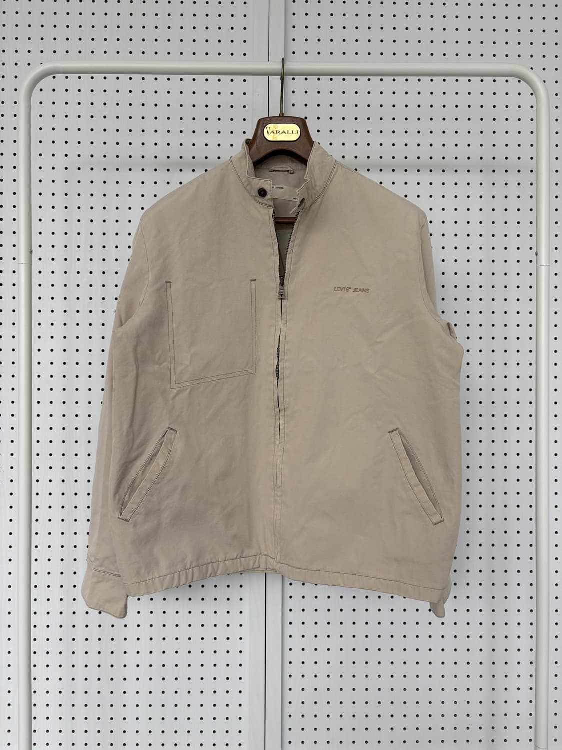 리바이스 진 베이지 워크 자켓 M 상품이미지1