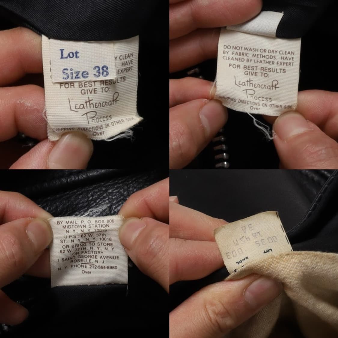 쇼트 Schott NYC 184SM A-2 Leather Flight J 상품이미지8