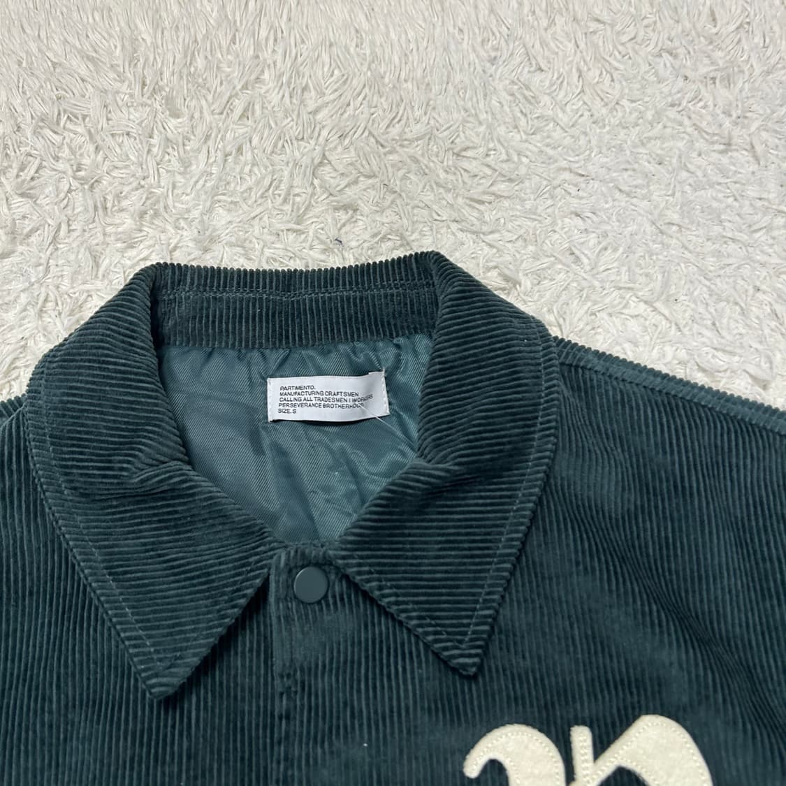 Partimento Green Corduroy Jacket  상품이미지6