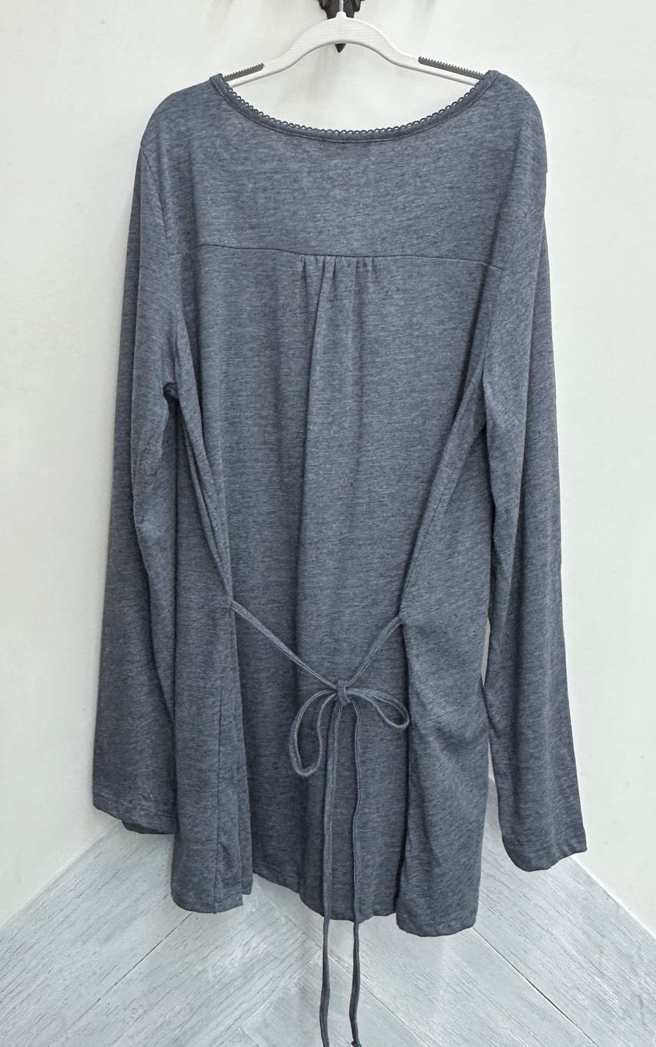 🤍사와코의 셔츠 가디건 원피스 🤍 레이어드 러블리 스즈코 모리걸 상품이미지3