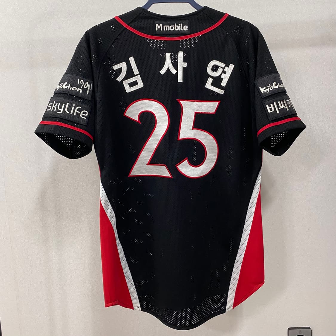 KT위즈 버팔로 김사연 마킹 유니폼 상품이미지2