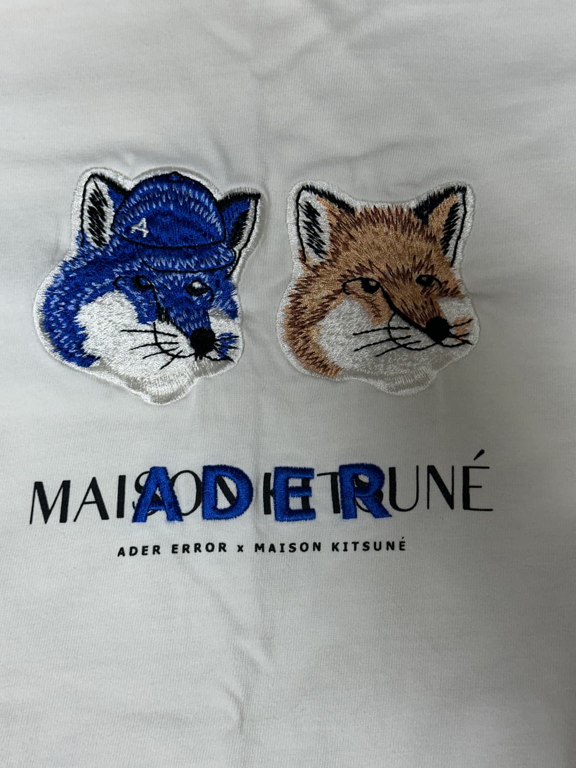 메종키츠네 아더에러 더블 폭스 티셔츠 A2 상품이미지3