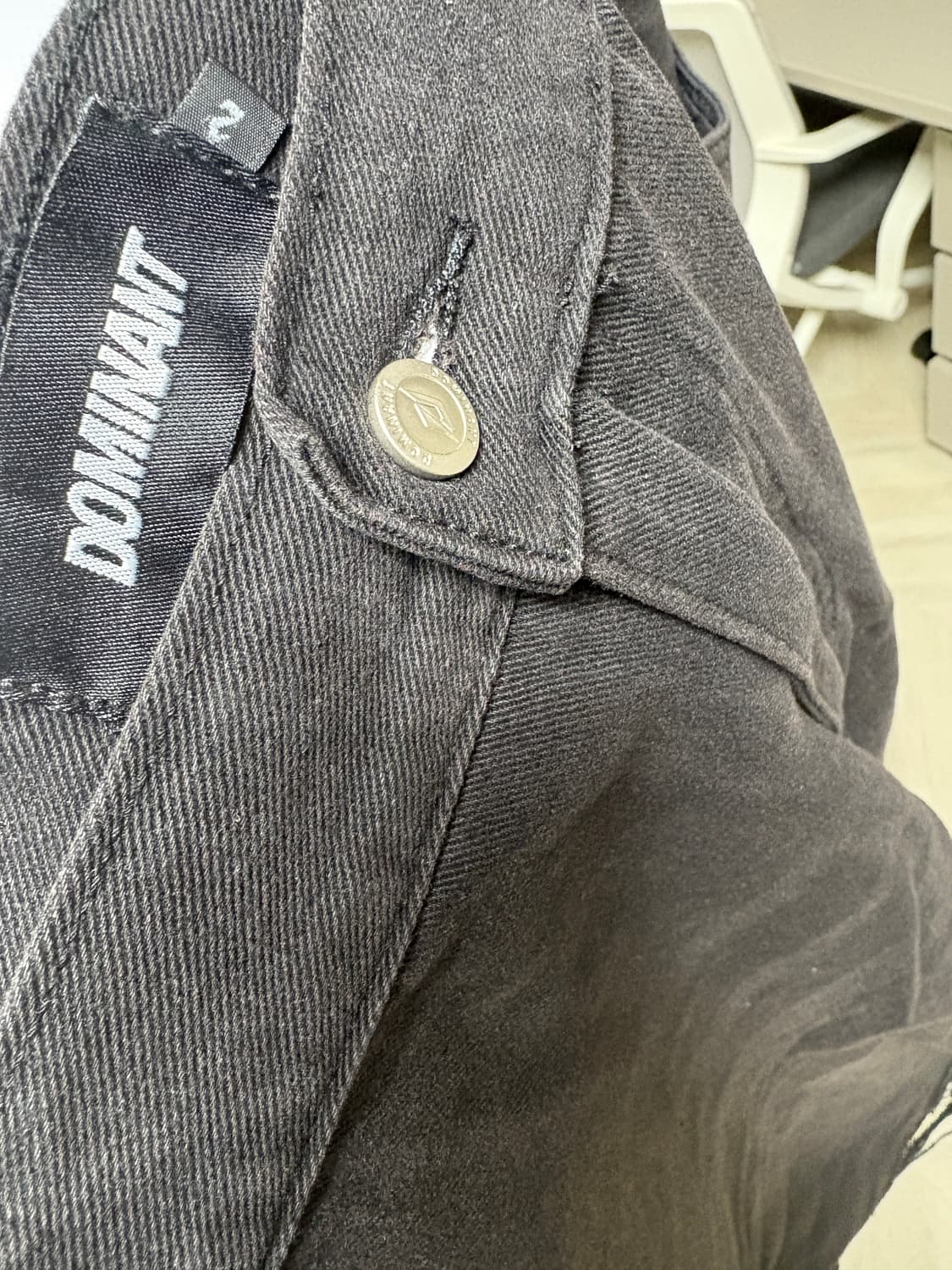 [2] 도미넌트 데님 카고 버뮤다 팬츠 (블랙) 상품이미지4