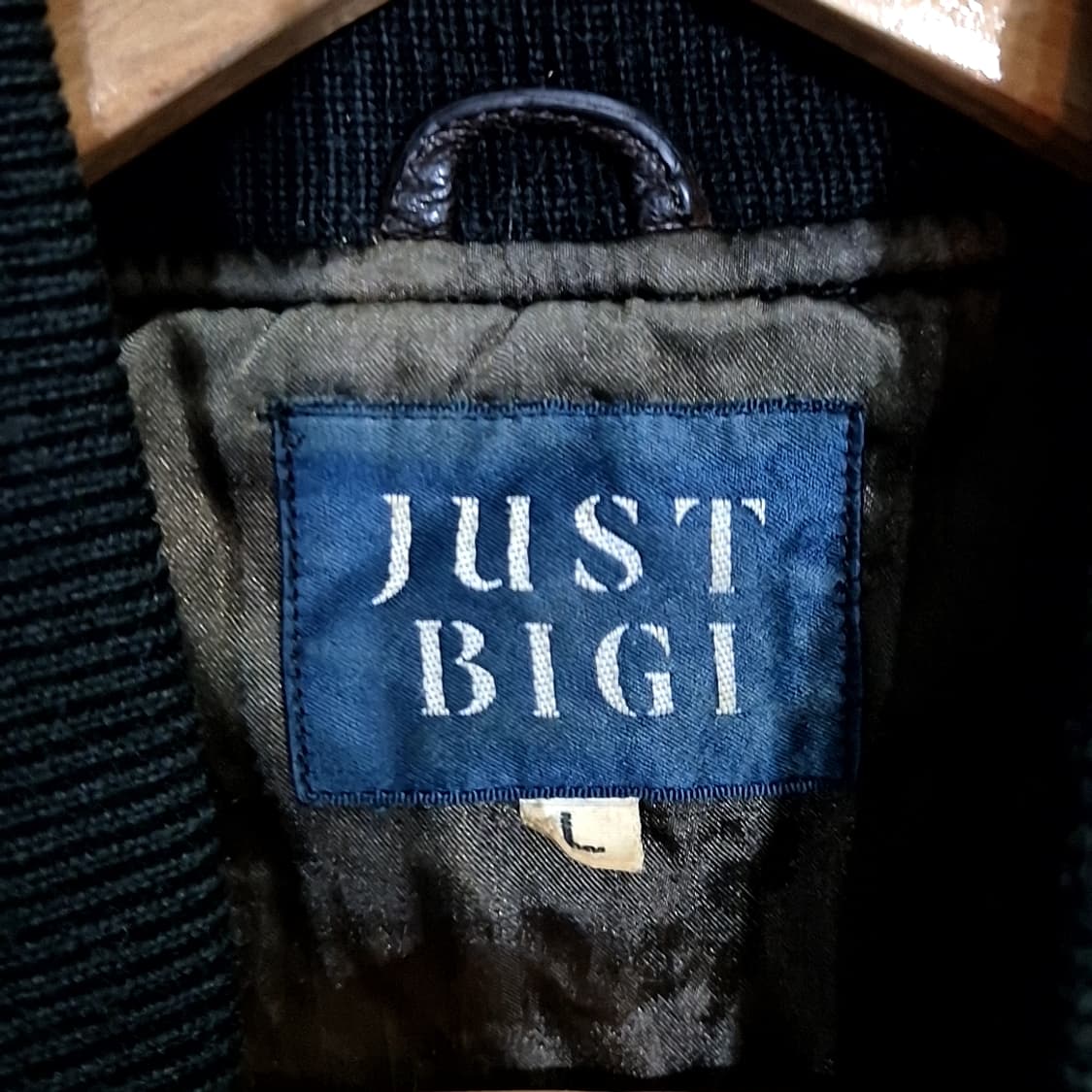 Just Bigi 저스트 비지 일제 바시티 자켓 상품이미지4