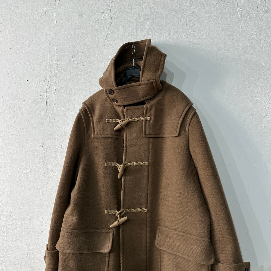 유니클로 카멜 더플코트 M 상품이미지2