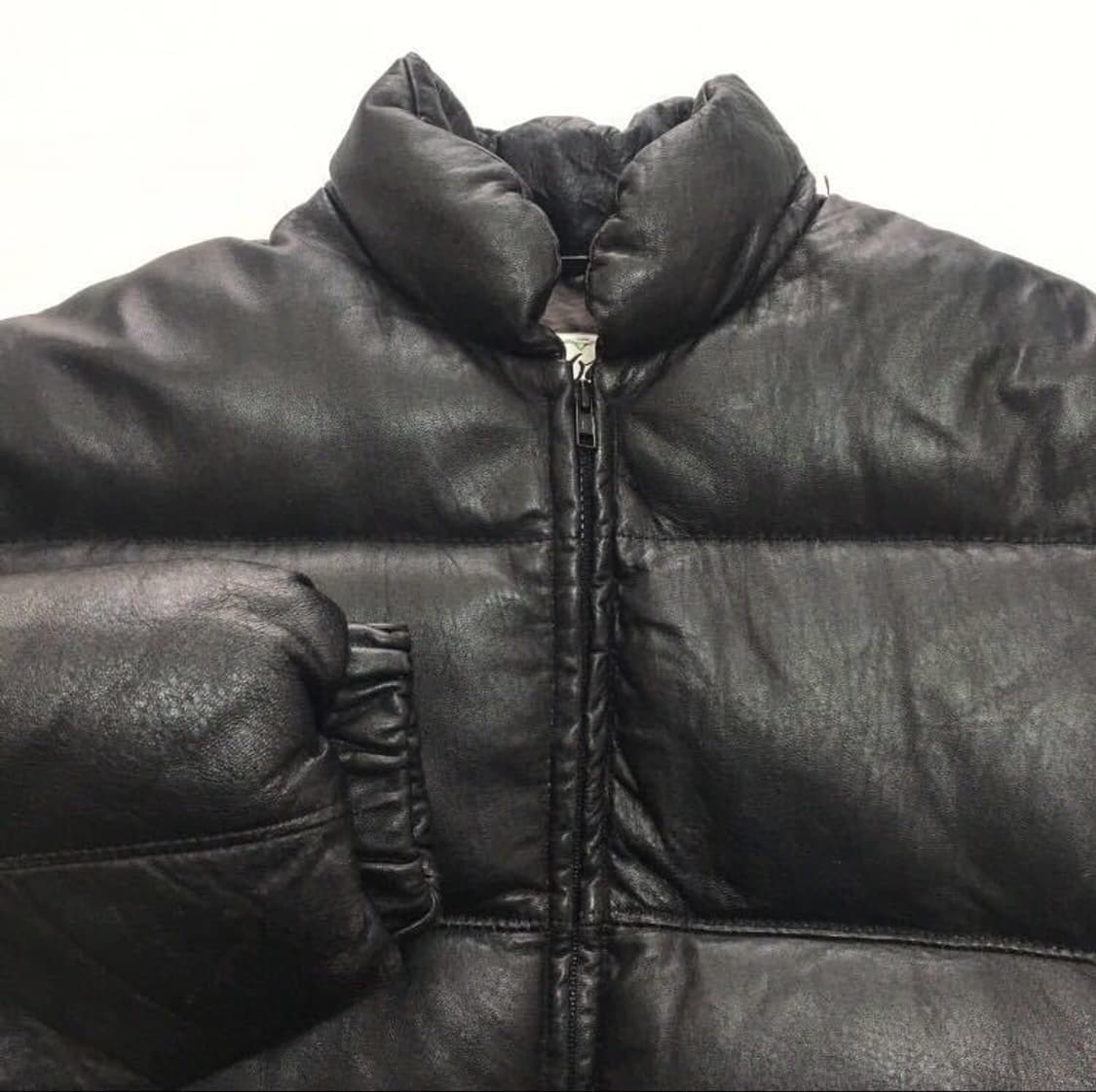 schott 쇼트 Made in USA 가죽 패딩 레더 패딩 XL 상품이미지3