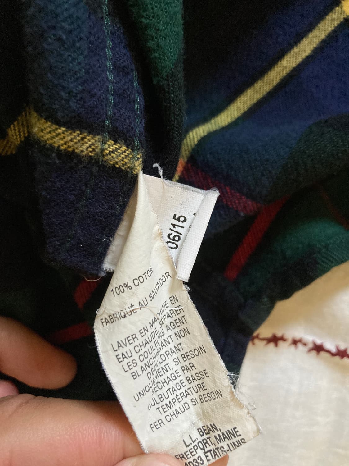 LL bean 크리스마스 남방 셔츠 상품이미지6