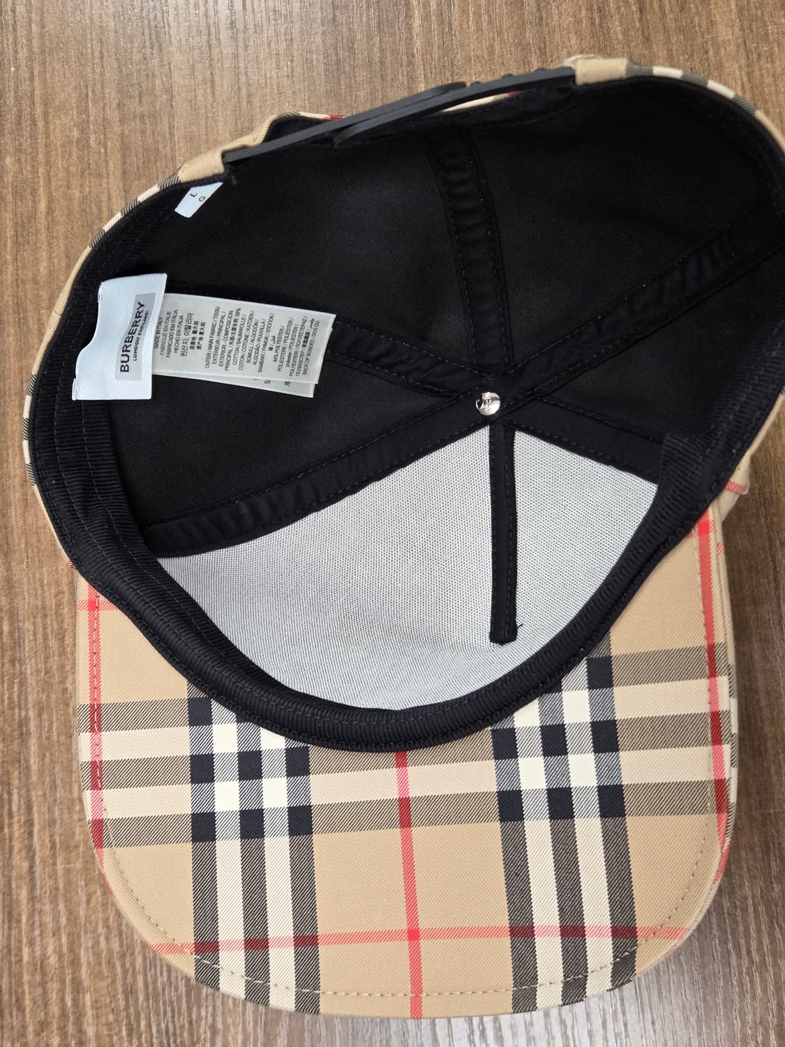 버버리 LOVE 프린트 볼캡 상품이미지7