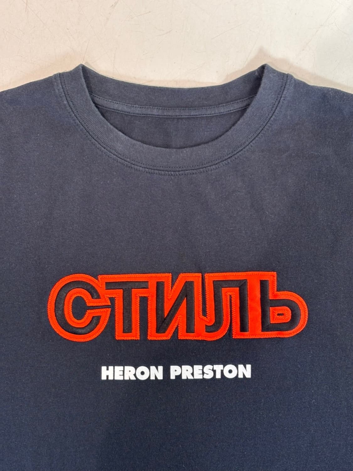 Vintage Heron Preston Round T 상품이미지4