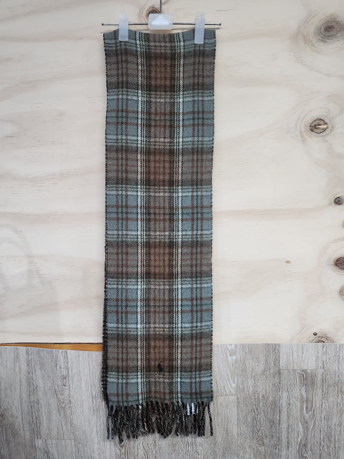 폴로 랄프로렌 체크 목도리 상품이미지1