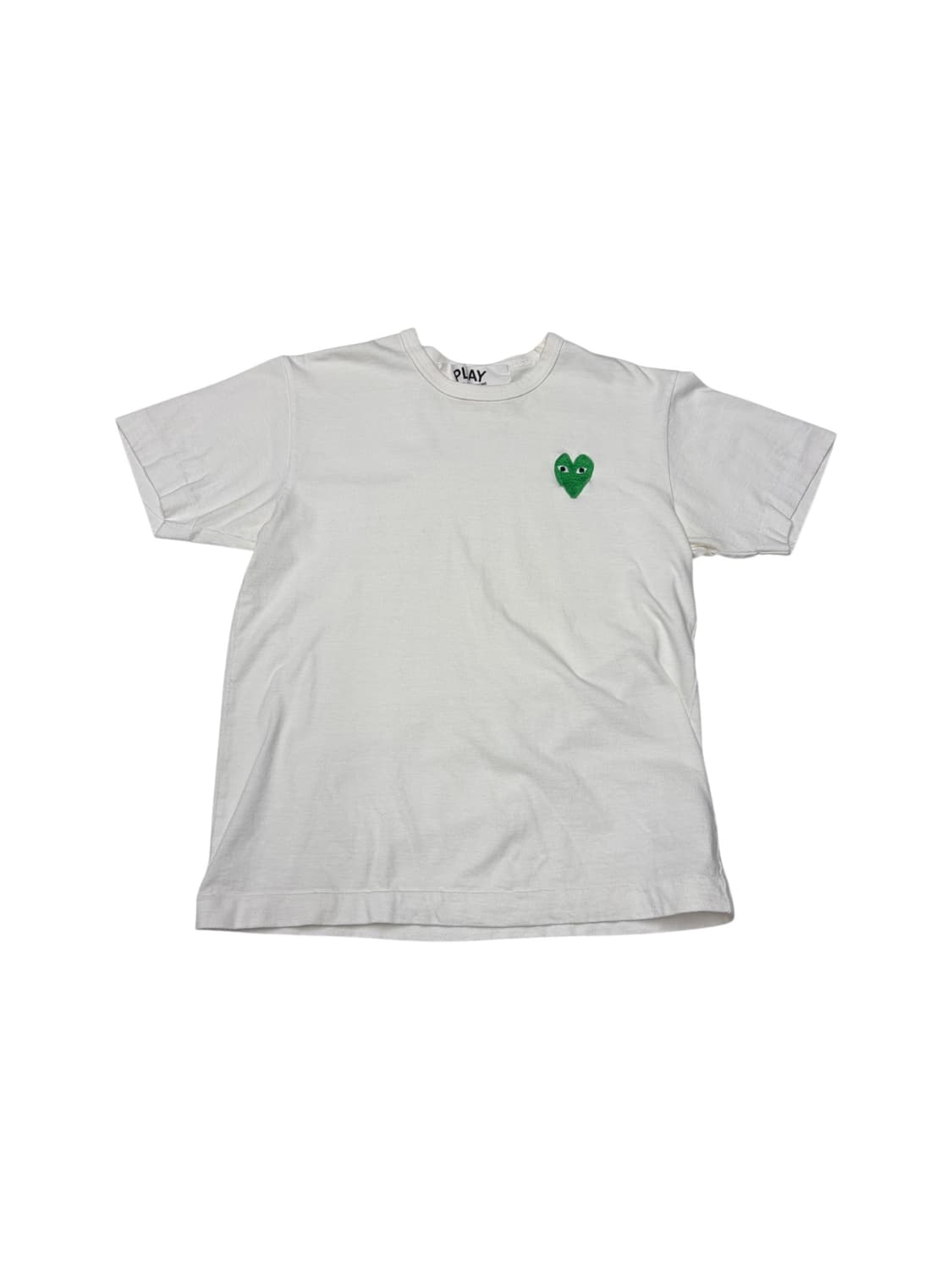 Comme des Garçons PLAY 하트 로고 반팔 티셔츠 상품이미지1