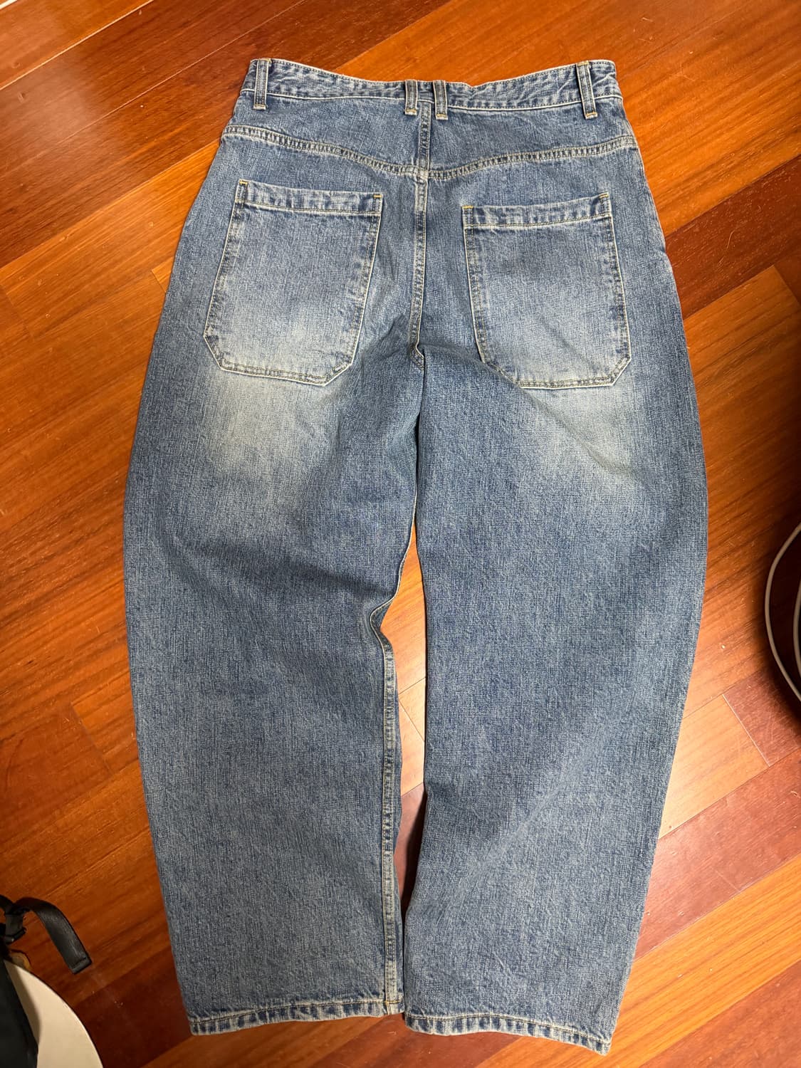 아트이프액츠 One Tuck Curve Denim 원턱 커브드 데님m 상품이미지3