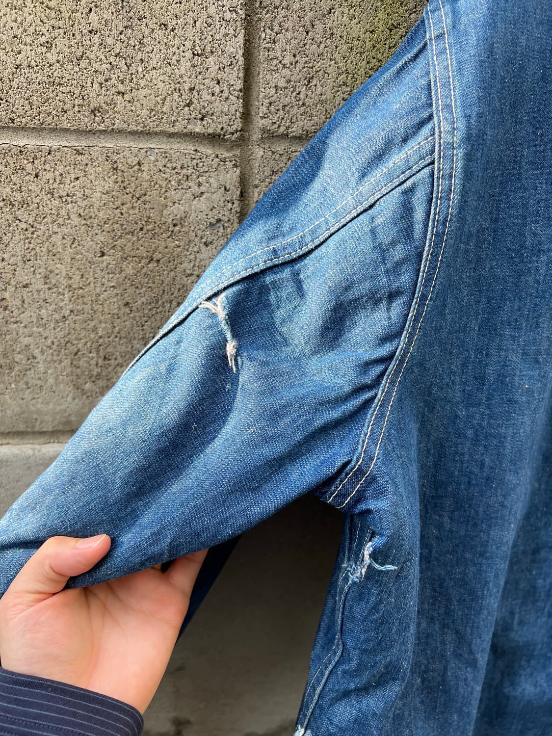 1980s BIG SMITH DENIM COVERALL 빅스미스 초어자켓 상품이미지10