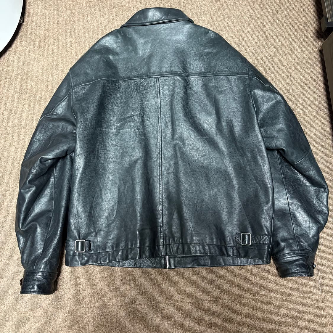 00s gap leather jacket 올드 갭 레더자켓 L 상품이미지3