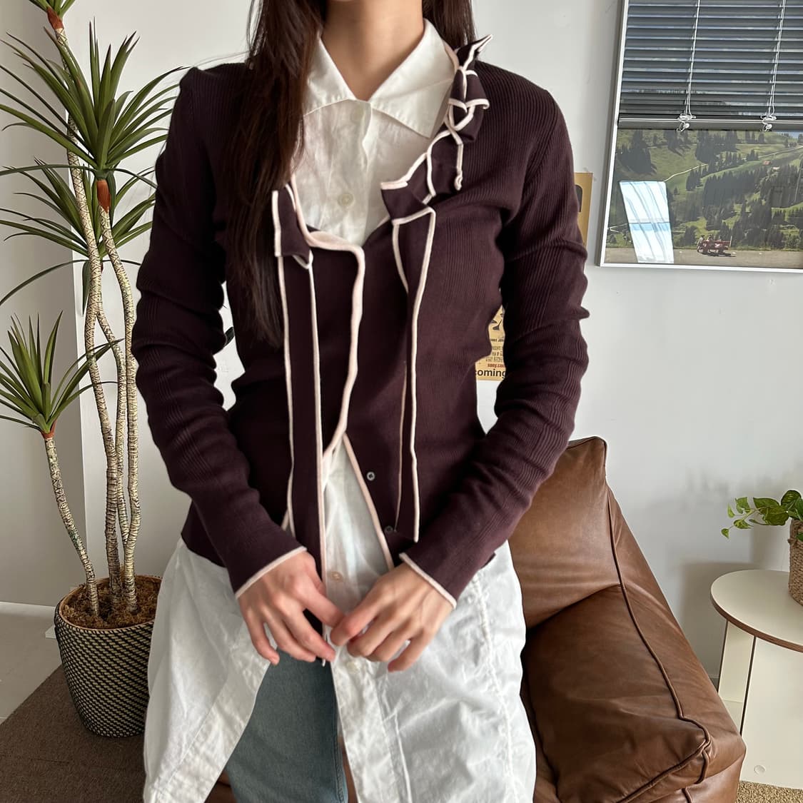 셀린느 celine 디테일 가디건 상품이미지2