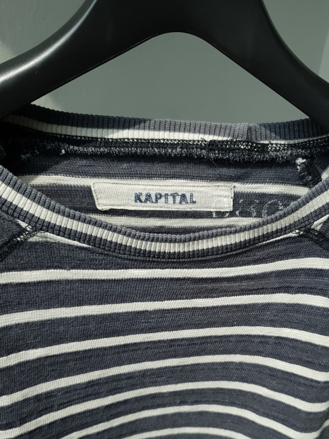 KAPITAL stripe sweat shirt 상품이미지4