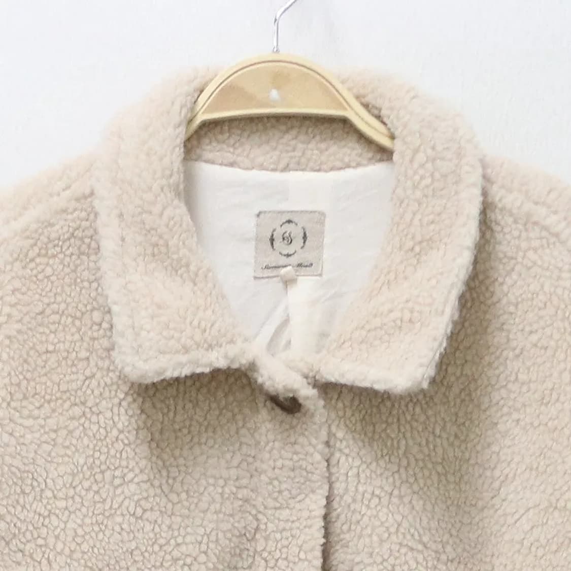 사만사모스2 후리스 롱 코트 61108 상품이미지5