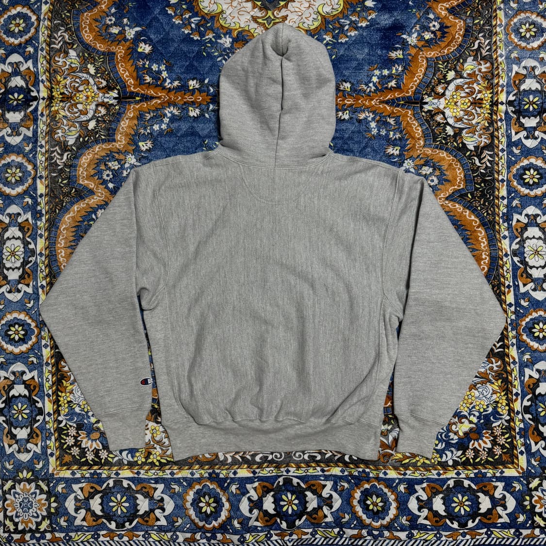 빈티지 00s 챔피온 리버스위브 그레이 스웻후드 상품이미지2