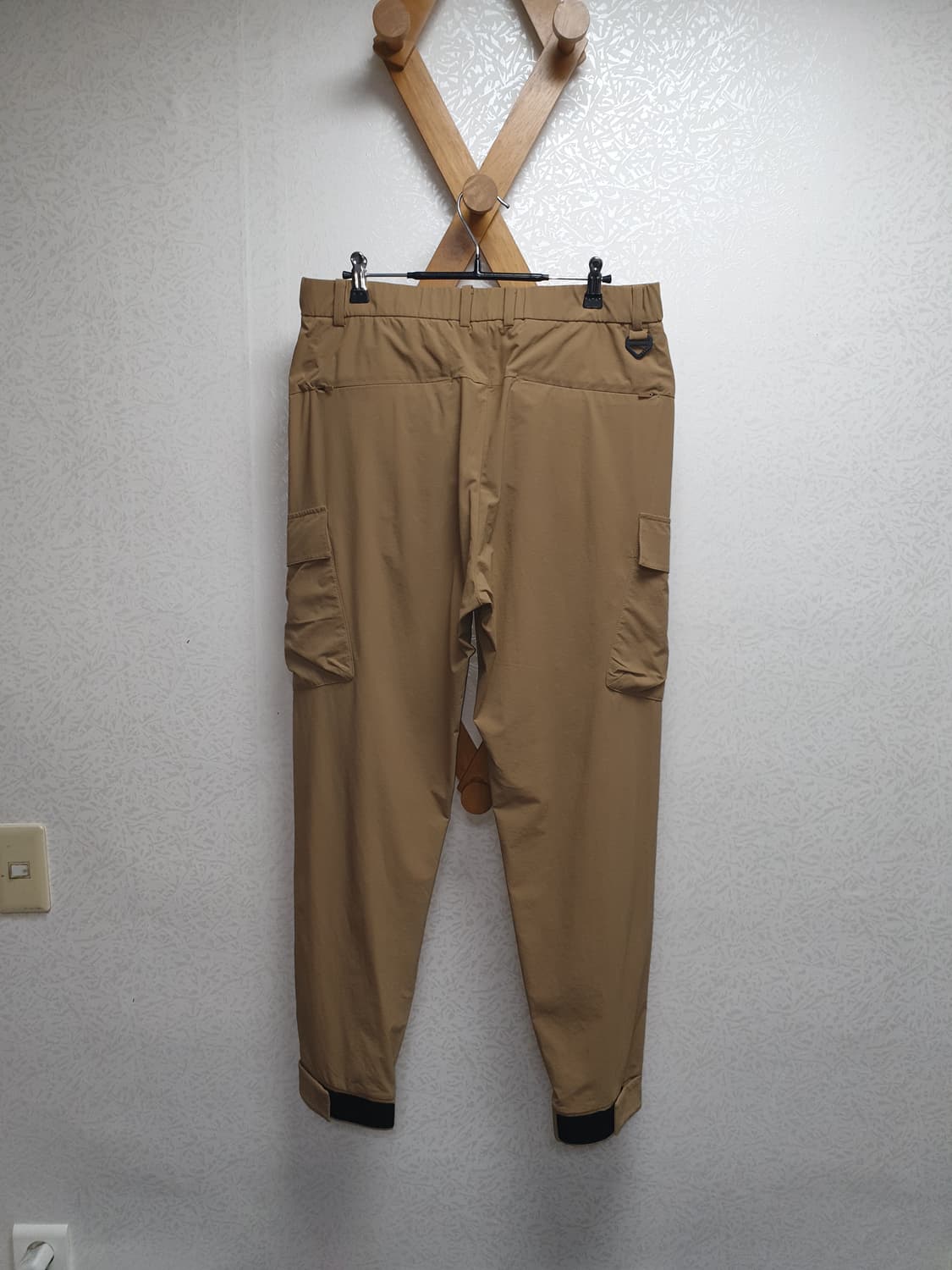 [남32~34/23년] 왁골프 스판 카고조거팬츠 카멜 상품이미지9