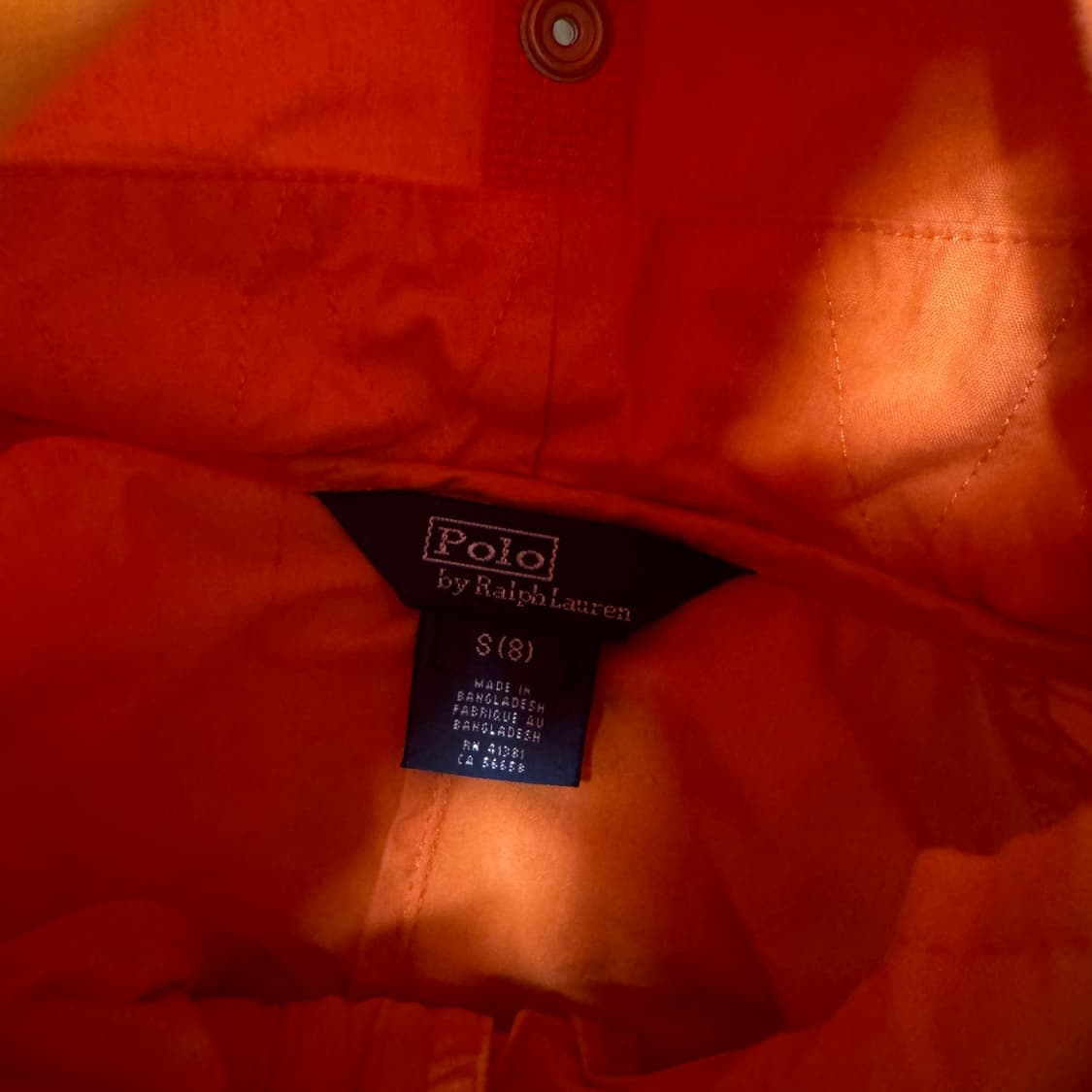 폴로 랄프로렌 키즈 바람막이 야상 자켓 8세  상품이미지6