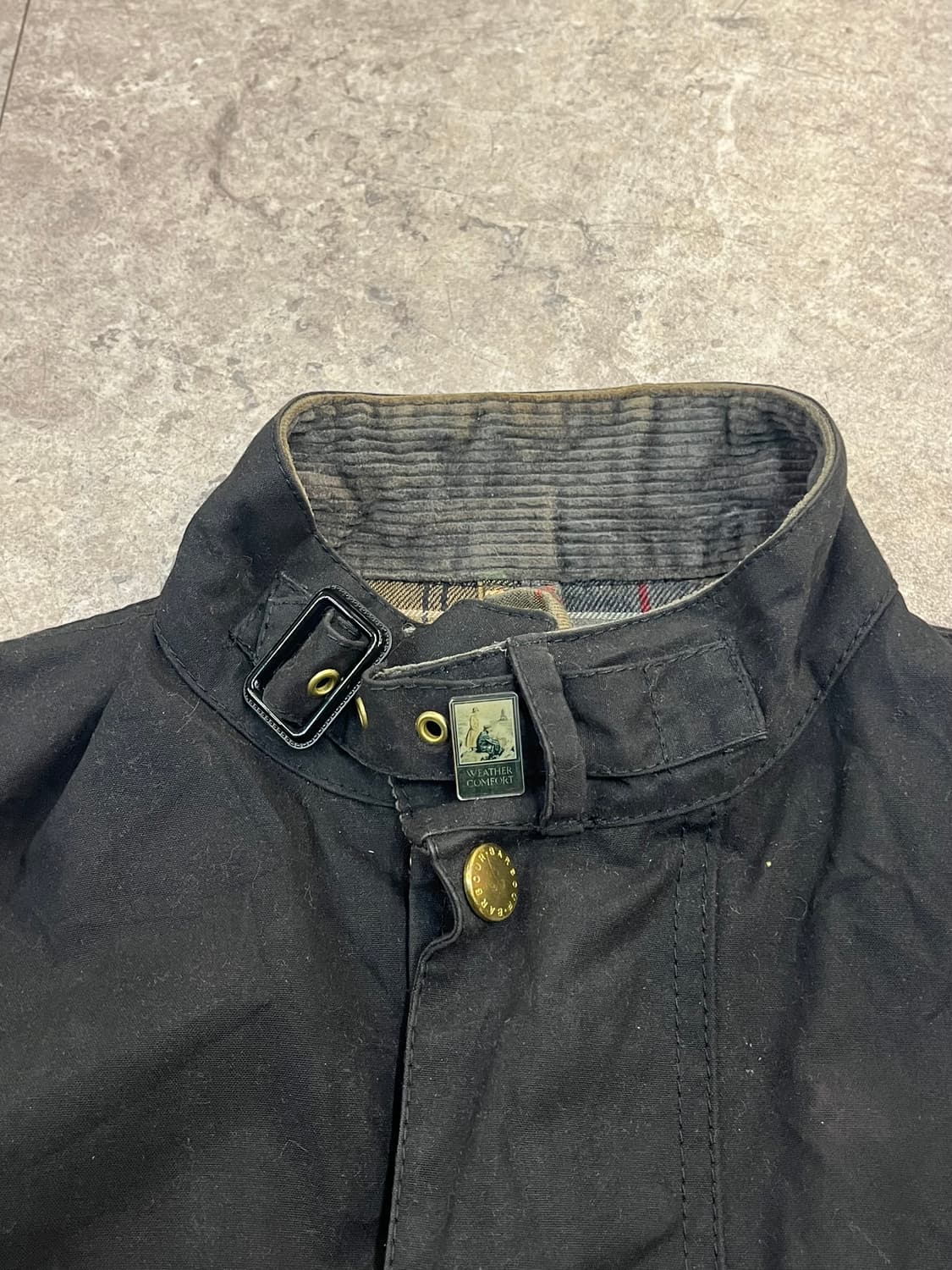 바버 왁스 자켓 블랙 95 #csz2318 상품이미지4