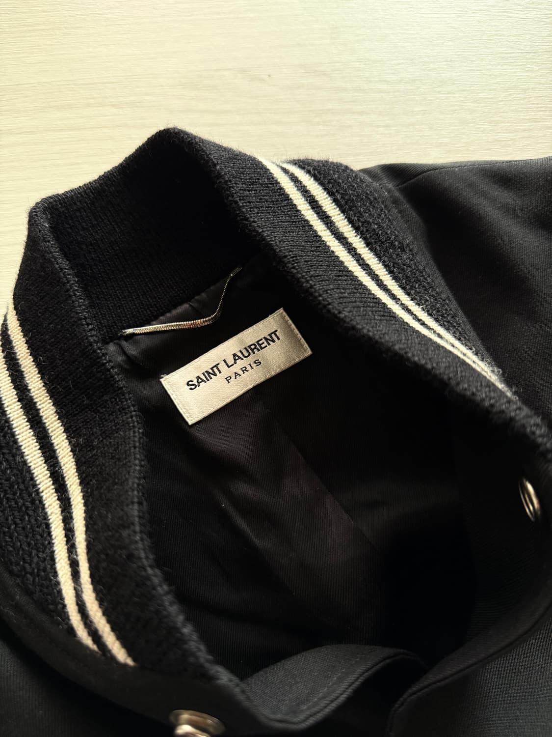 Saint Laurent 생로랑 테디자켓 바시티 에디슬리먼 42 상품이미지3